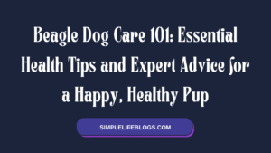 Beagle Dog Care 101 Essential Health Tips and Expert Advice for a Happy, Healthy Pup