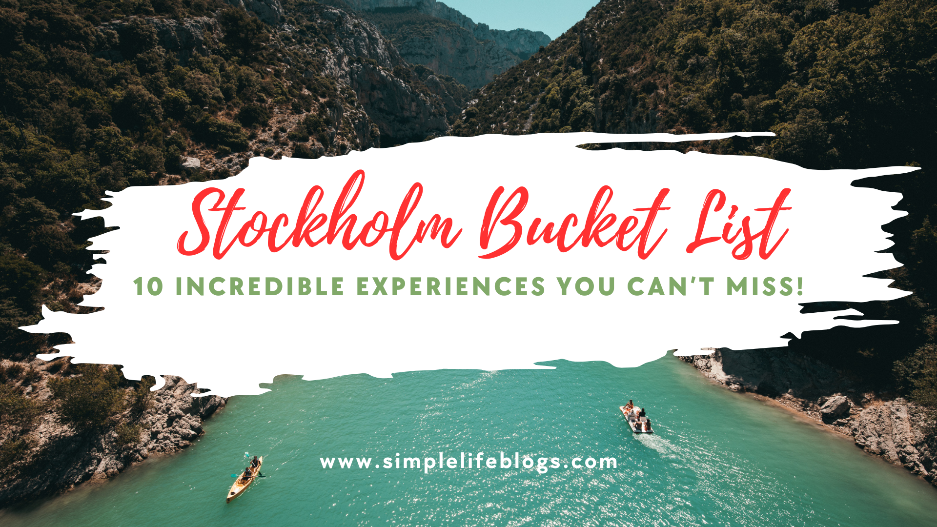 Stockholm Bucket List