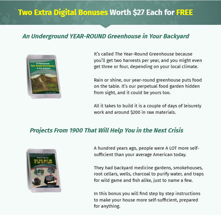 The Lost SuperFoods Book Price, Bonuses and Guarantee