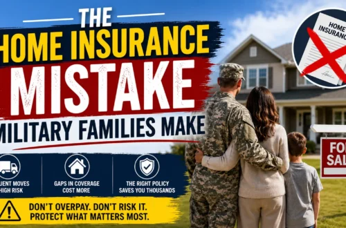 The Home Insurance Mistake Military Families Make