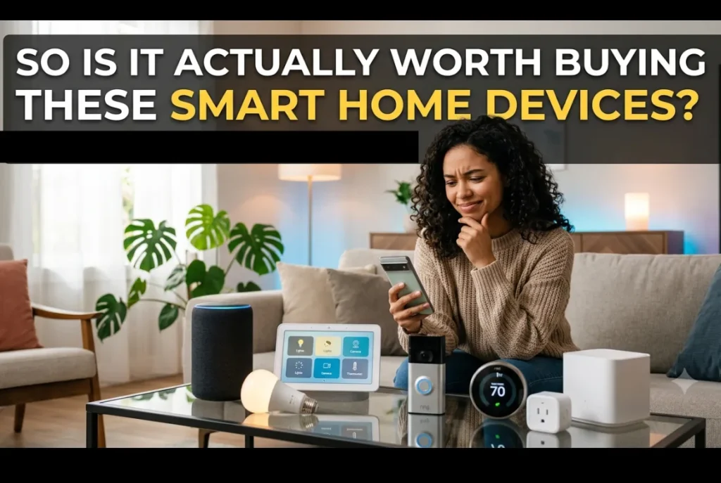 "So Is It Actually Worth Buying These Smart Home Devices?"