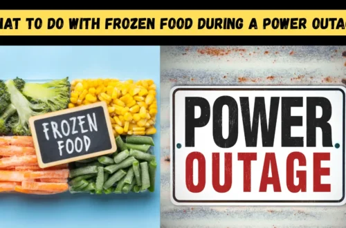 What to Do With Frozen Food During a Power Outage
