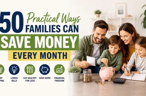 50 Practical Ways Families Can Save Money Every Month