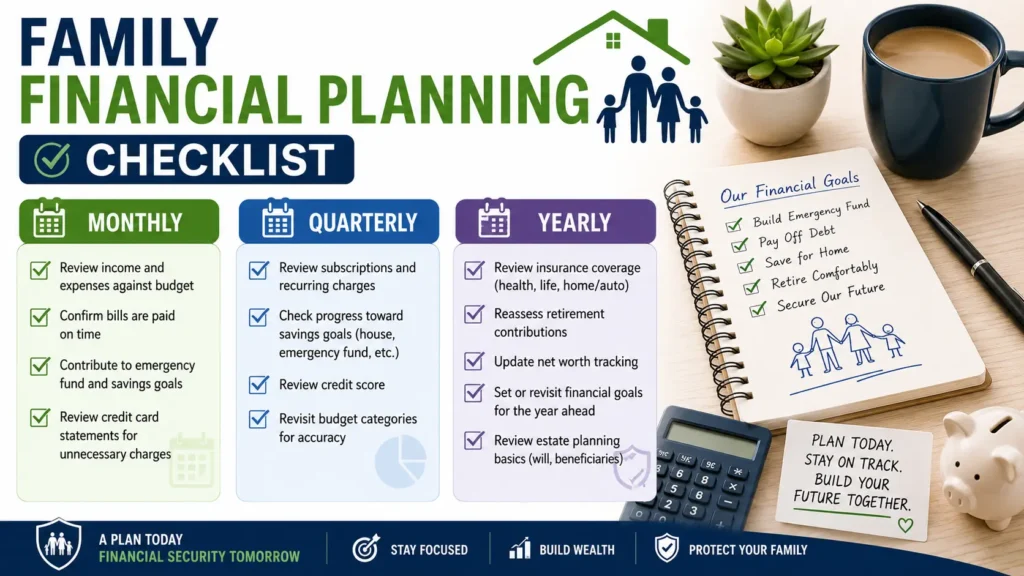 Family Financial Planning Checklist