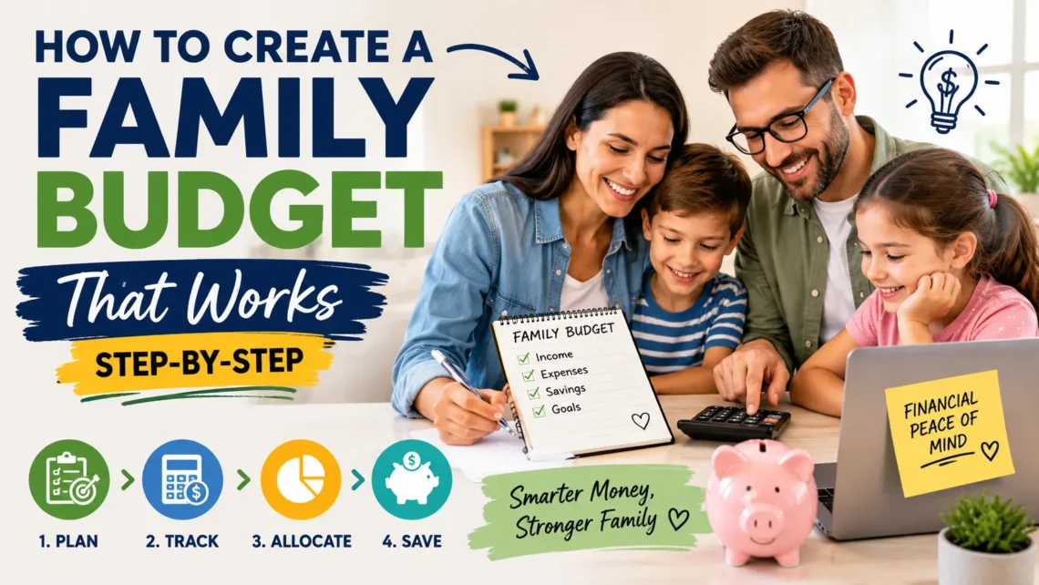 How to Create a Family Budget That Works (Step-by-Step)