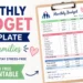 Monthly Budget Template for Families (with Free Printable)