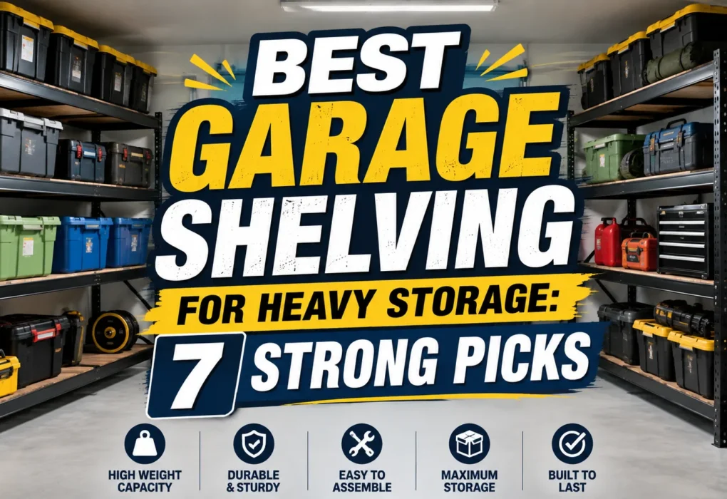 Best Garage Shelving for Heavy Storage 7 Strong Picks