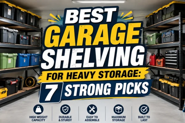 Best Garage Shelving for Heavy Storage: 7 Strong Picks