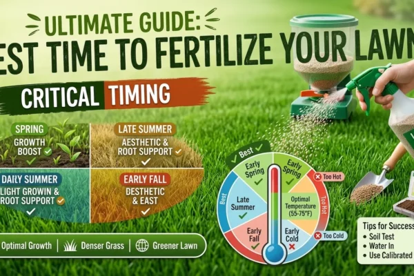 Best Time to Fertilize Your Lawn