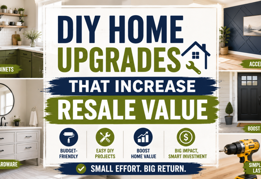 DIY Home Upgrades That Increase Resale Value