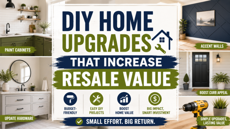 DIY Home Upgrades That Increase Resale Value