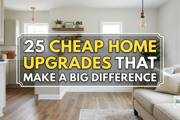 25 Cheap Home Upgrades That Make a Big Difference