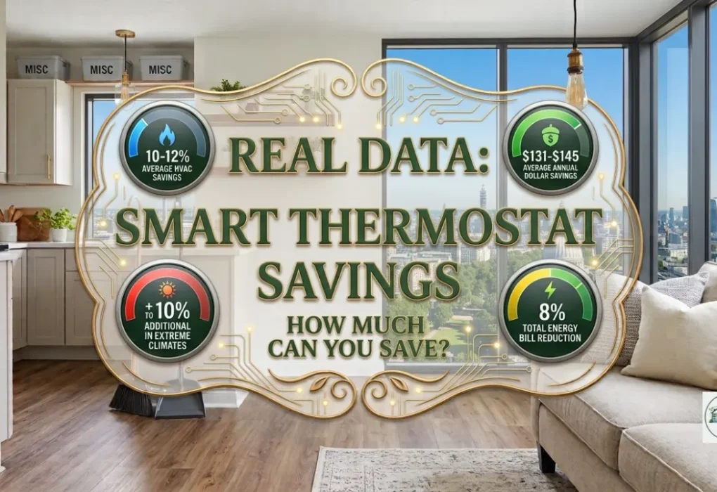How Much Can a Smart Thermostat Save (Real Data)