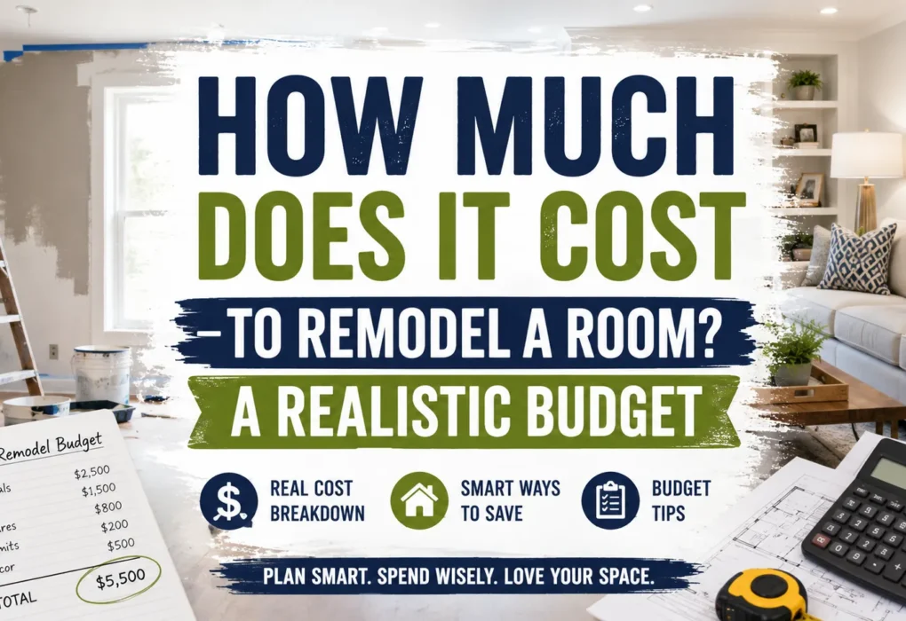 How Much Does It Cost to Remodel a Room A Realistic Budget