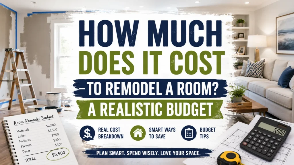How Much Does It Cost to Remodel a Room A Realistic Budget
