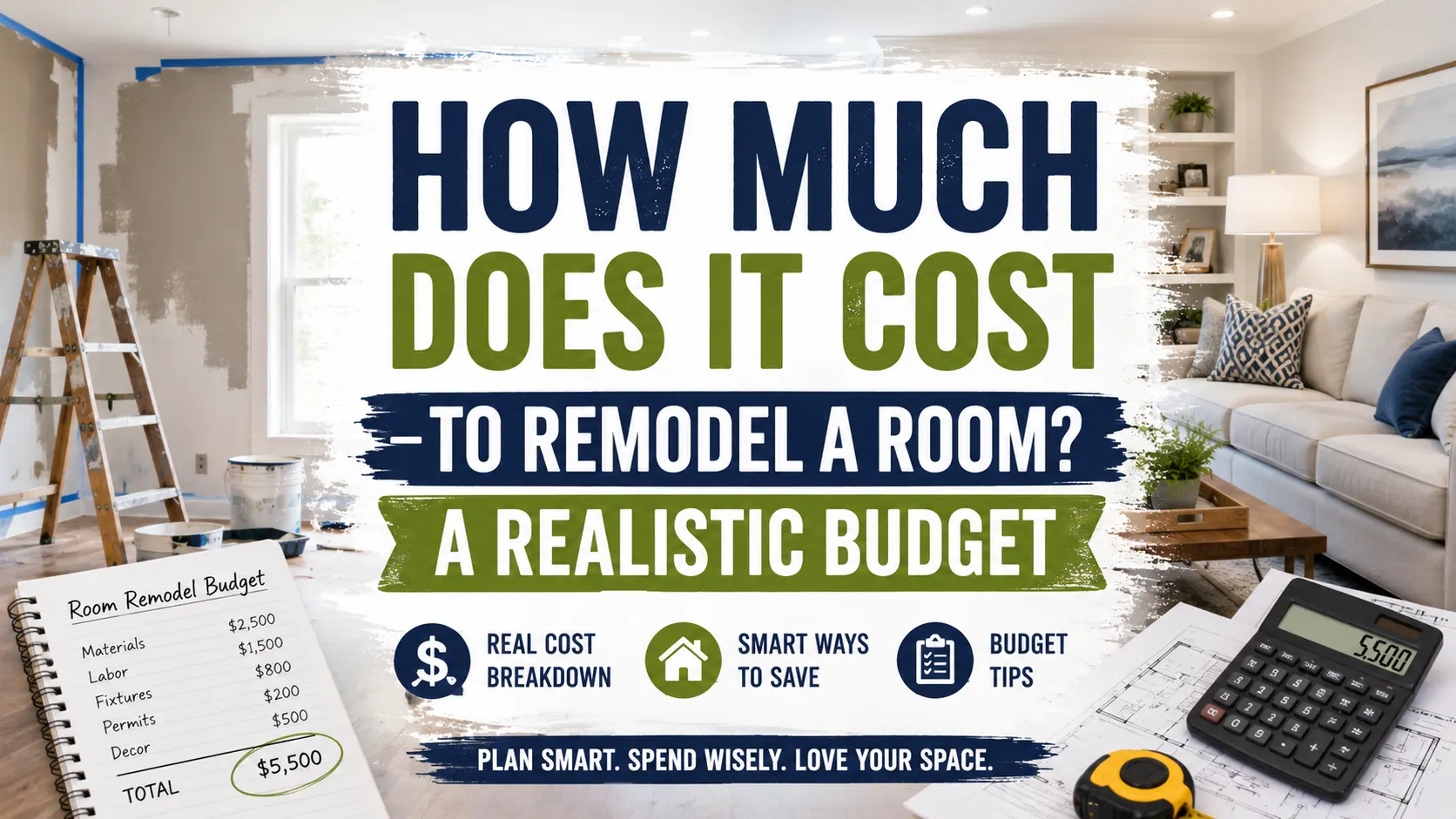 How Much Does It Cost to Remodel a Room A Realistic Budget