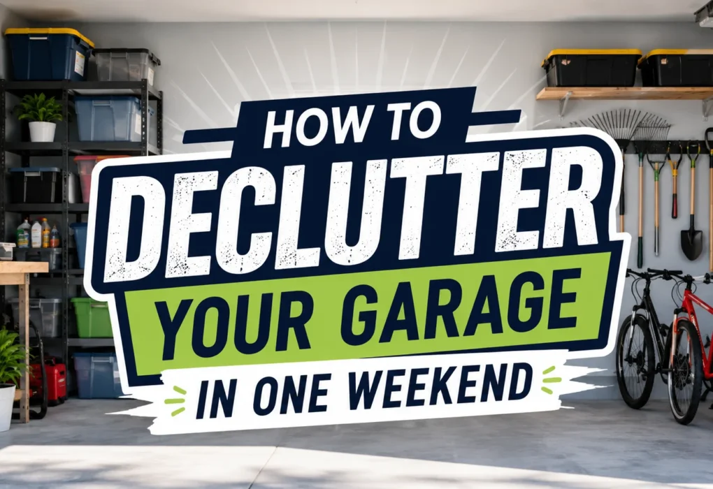 How to Declutter Your Garage in One Weekend
