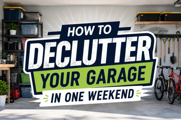 How to Declutter Your Garage in One Weekend