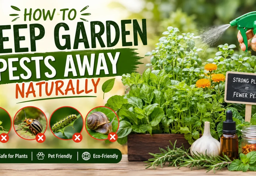 How to Keep Garden Pests Away Naturally