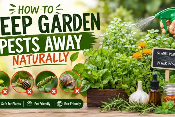 How to Keep Garden Pests Away Naturally