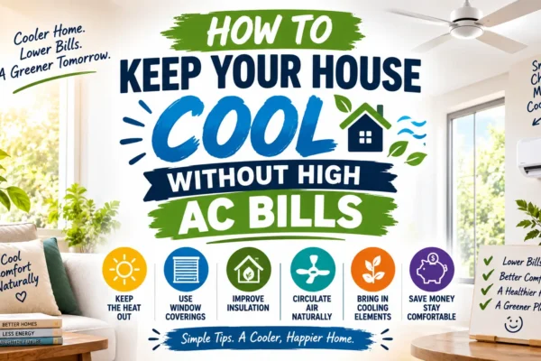 How to Keep Your House Cool Without High AC Bills