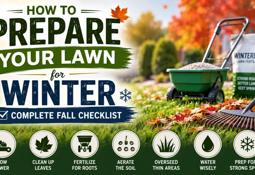 How to Prepare Your Lawn for Winter- Complete Fall Checklist