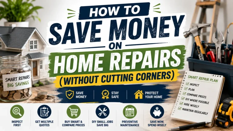 How to Save Money on Home Repairs
