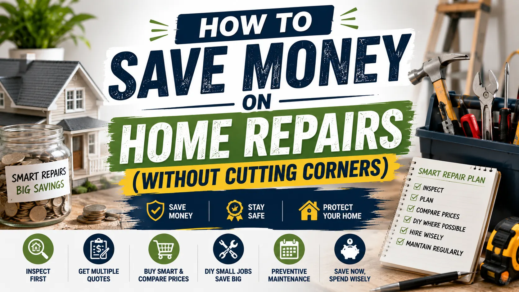 How to Save Money on Home Repairs