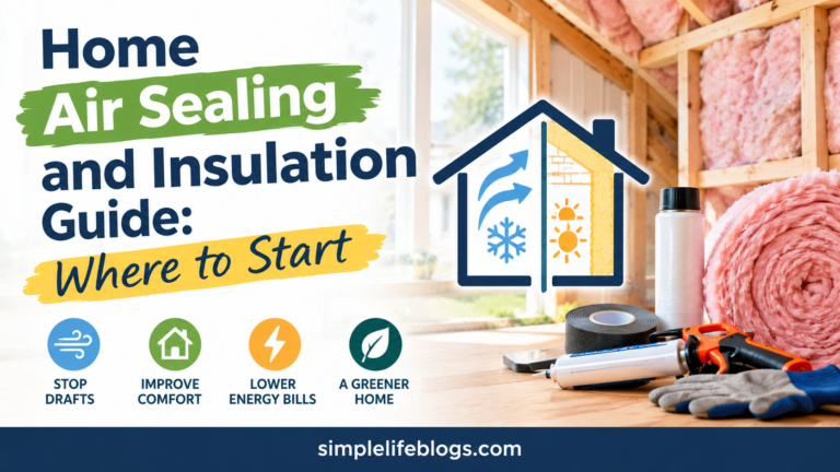 Home Air Sealing and Insulation Guide