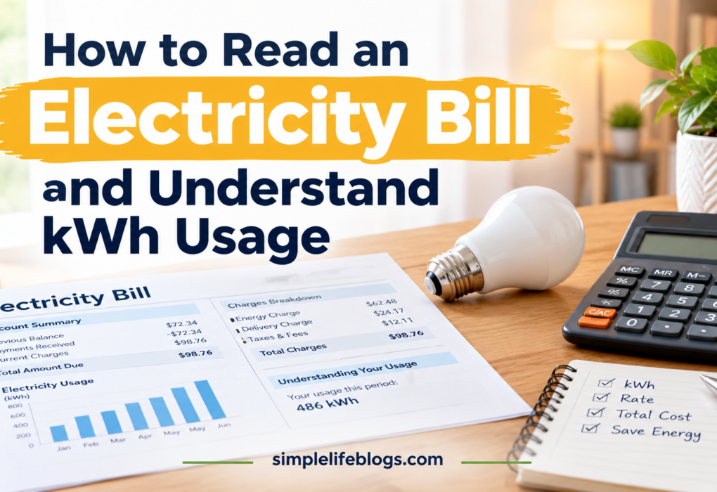 How to Read Your Electricity Bill
