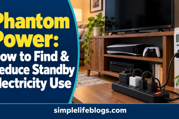 Phantom Power: How to Find & Reduce Standby Electricity Use