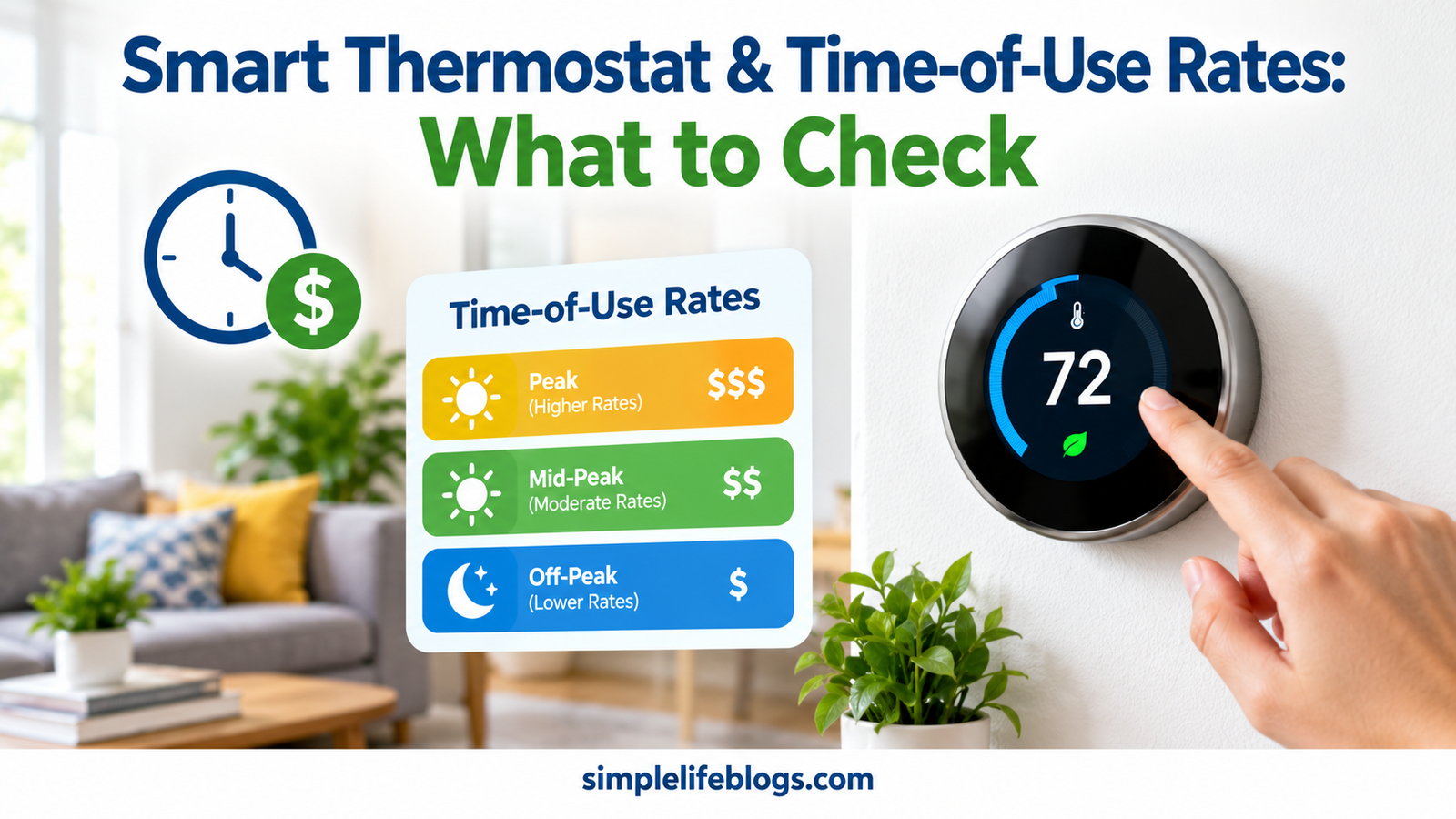 Smart Thermostat Time-of-Use Guide