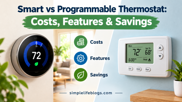 Smart vs Programmable Thermostat: Costs, Features & Savings
