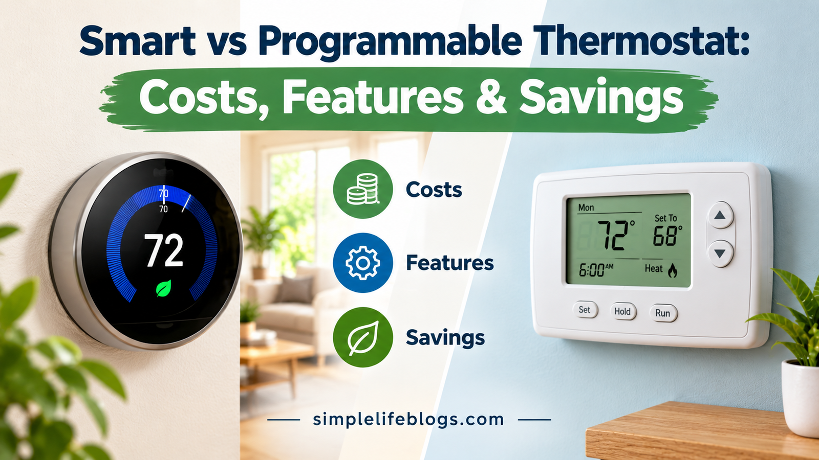 Smart vs Programmable Thermostat: Costs, Features & Savings